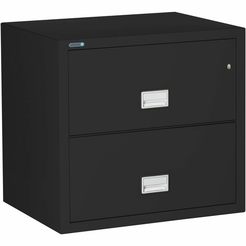 2 Drawer 31W Lat File - Black