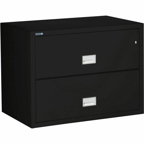2 Drawer 38 Watt Lat File - Black