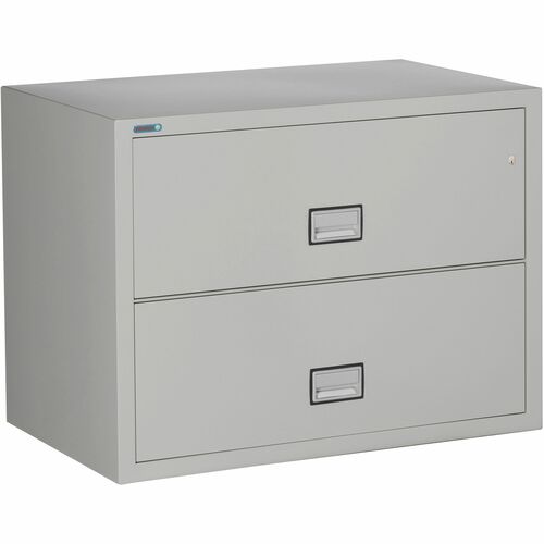 2 Drawer 38 Watt Lateral File - Light Gray