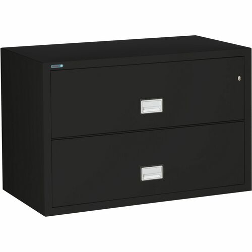 2 Drawer 44W Lat File - Black