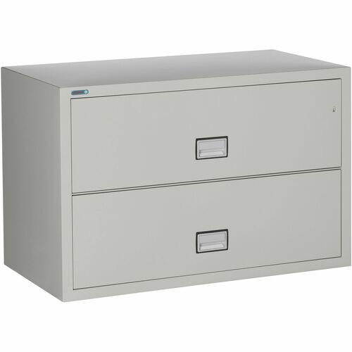 2 Drawer 44 Watt Lateral File - Light Gray