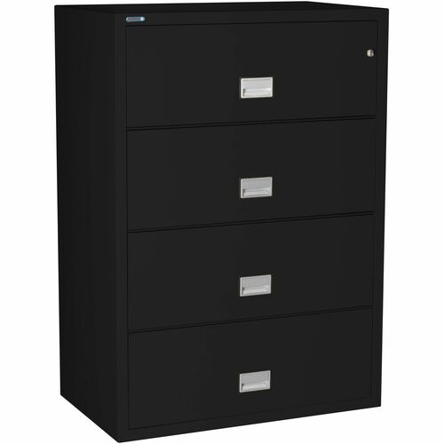 4 Drawer 38 Watt Lat File - Black