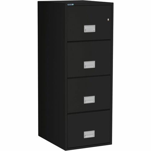 4 Drawer 25D Legal File - Black