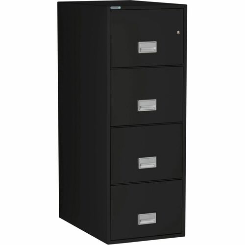 4 Drawer 31D Lgl File - Black