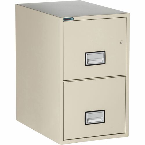 2 Drawer 25D Letter File - Putty
