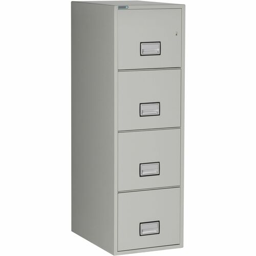 4 Drawer 25D Letter File -lt Gray