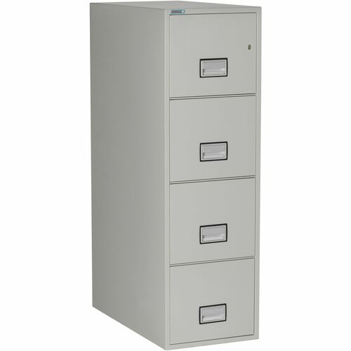 4 Drawer 31D Letter File - Light Gray