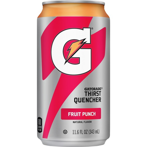 Drink, Gatorade, Fruit Punch, Can 24/CT