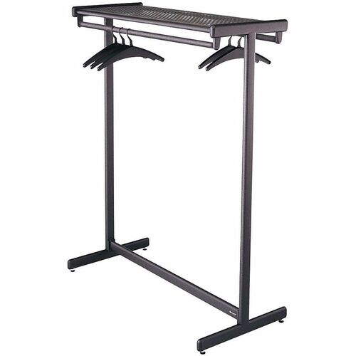 Rack, Garment, 48" - 1 Shelf, Black