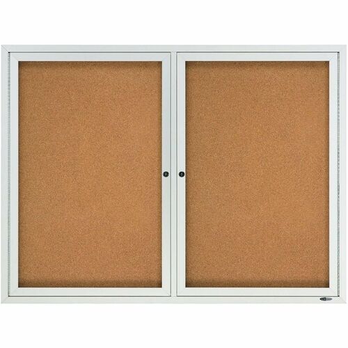 Board, Cork, Aluminum, Glass Door, 4x3