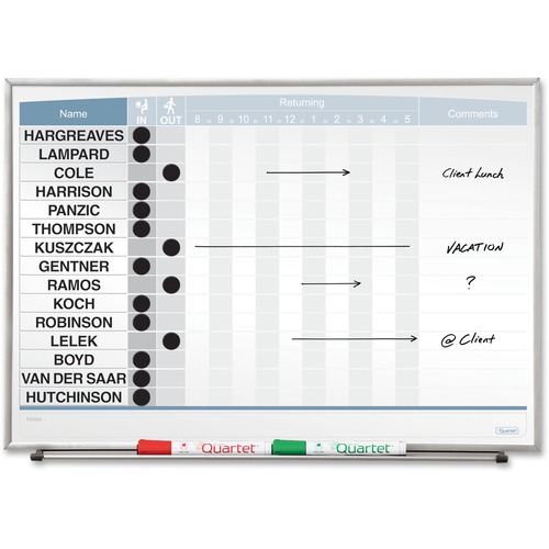 Board, In/Out, Matrix, 23x16
