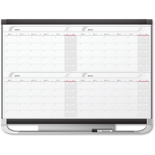 Board, Calendar, 4 Month, Magnetic