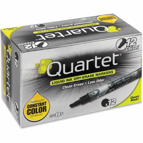 Marker, Enduraglide, Chisel, Black 12/DZ