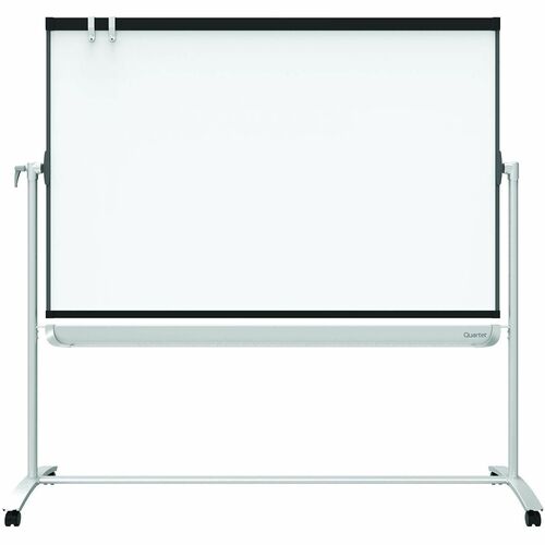 Presentation Easel, Magnetic, 4 Foot Wide x 3 Foot High, Graphite