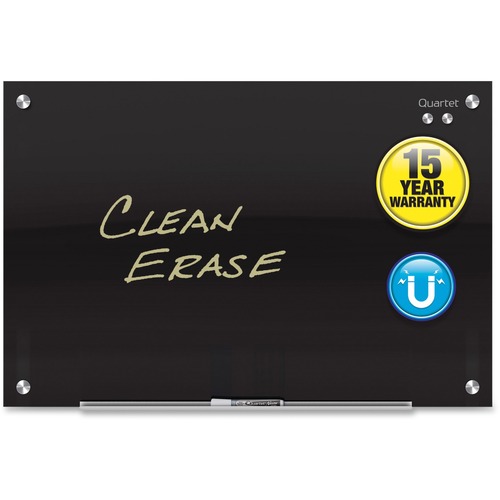 Board, 4 X 3, Glass, Black