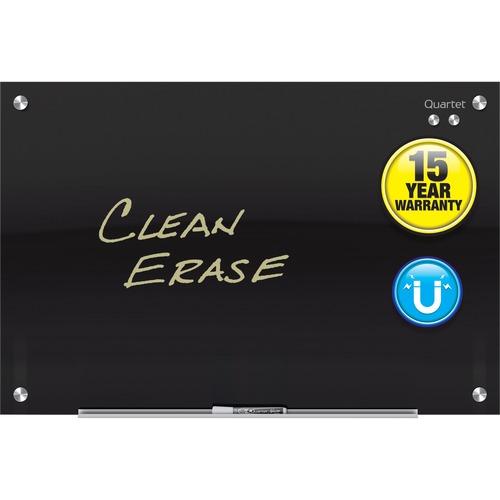 Board, 6 X 4 Glass, Black