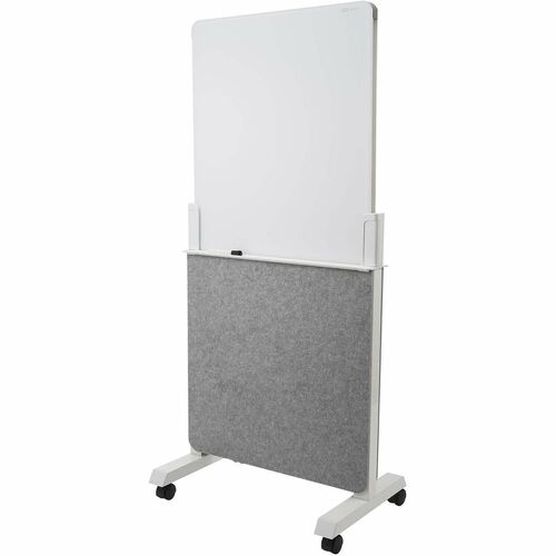 Easel, 27-1/2"Wx1-2/5"Lx60-1/2"H, White/Gray