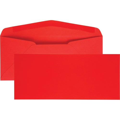 Envelope, Bs, #10, 60#, Red 25/PK