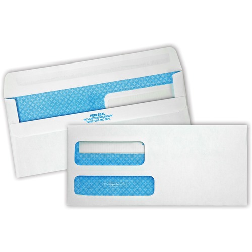 Envelope, R-Seal, Double Window, #9 500/BX