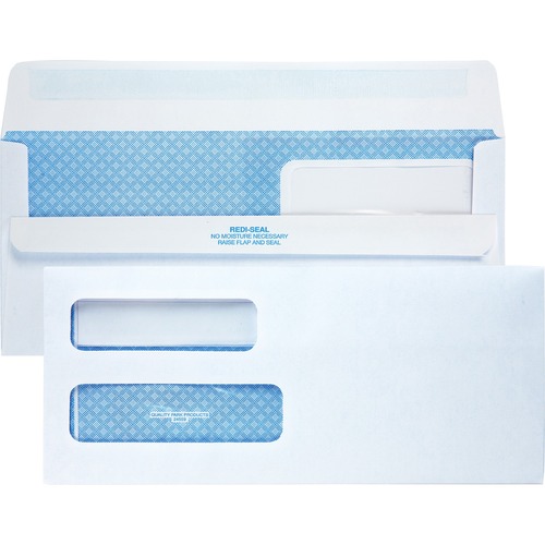 Envelope, R-Seal, Double Window, #10 500/BX