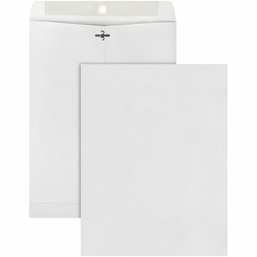 Envelope, Clasp, Executive, Gray, 10 x 13 100/BX