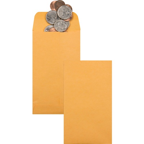Envelope, Coin, #5.5, Kraft 500/BX