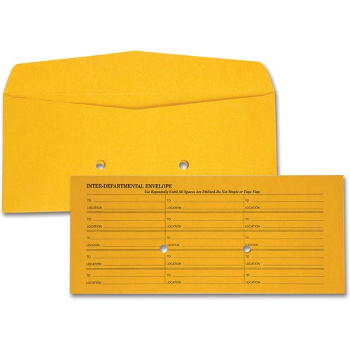 4.5 x 10 Inter-Departmental Envelopes Kraft 500/BX