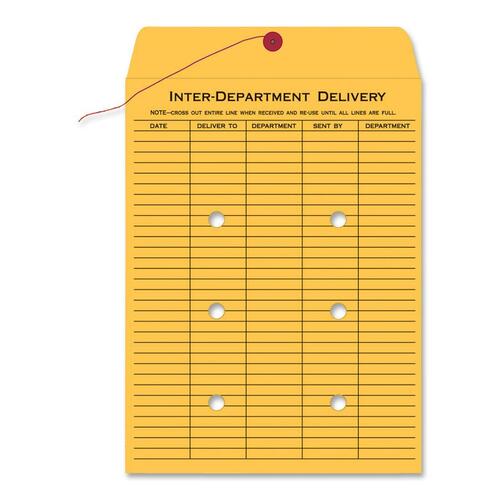 Envelope, Intradepartmental, 9 x 12, Kraft 100/BX