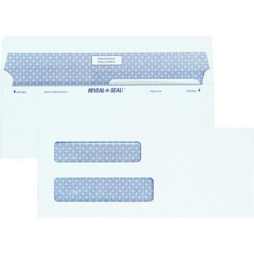 Envelope, Reveal N Seal, Double, #8 500/BX