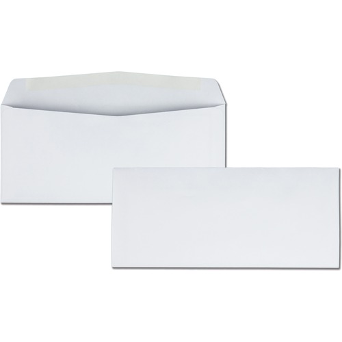 Envelope, Business, Regular, #10, White 500/BX
