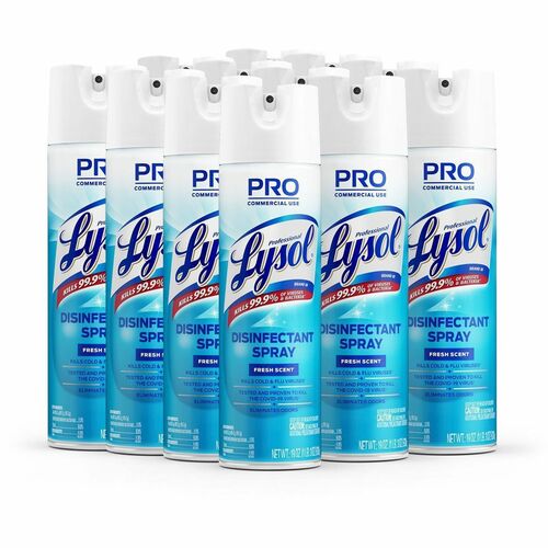 Spray, Disinfectant, Scent, Fresh 12/CT