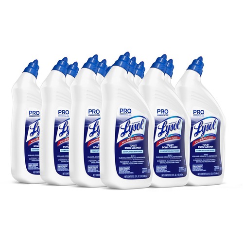 Cleaner, Bowl, Toilet, Lysol 12/CT