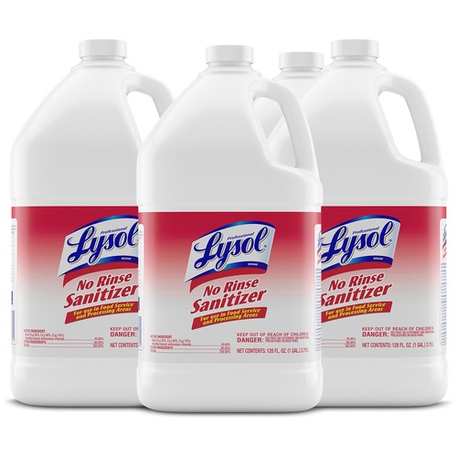 Sanitizer, No-Rinse, Concentrate, 1 Gallon, Multi 4/CT