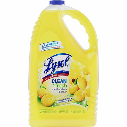 Cleaner, Multi, Lemon, 144 Ounce