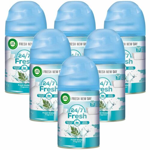 Air Freshener Refill, For Freshmatic Kit, Fresh Water 6/CT