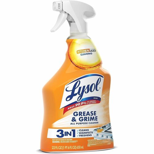 Cleaner, Kitchen, Antibacterial, 22oz