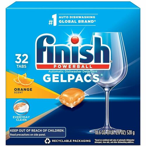 Gelpac, Dishwasher, Orange 32/BX