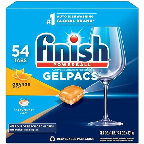Detergent, Gelpac, Orange 54/BX