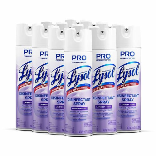 Spray, Disinfectant, Scent, Lavender 12/CT