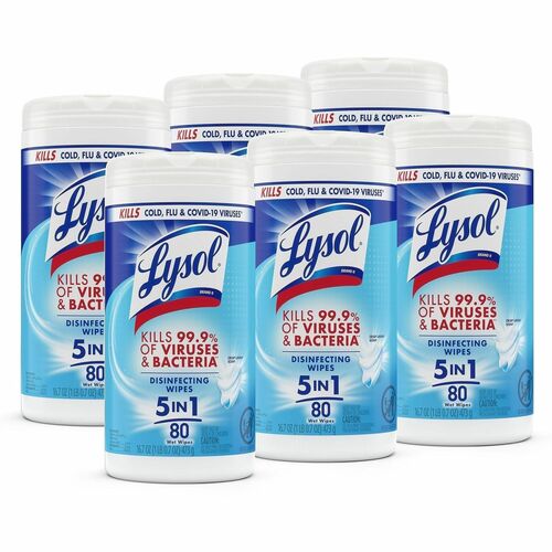 Wipes, Disinfectant, Crisp Linen 6/CT