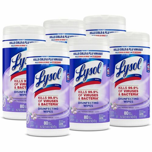 Wipes, Disinfectant, Early Morning 6/CT
