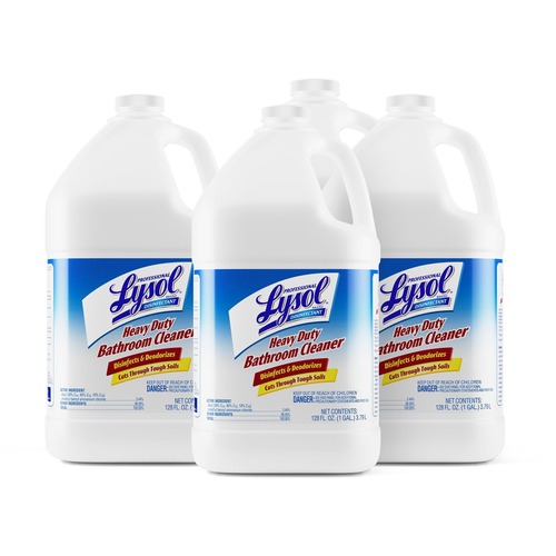 Cleaner, Bathroom, Lysol, 1 Gallon 4/CT