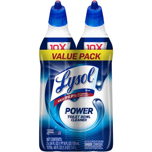Toilet Bowl Cleaner, 24oz, Blue 2/PK