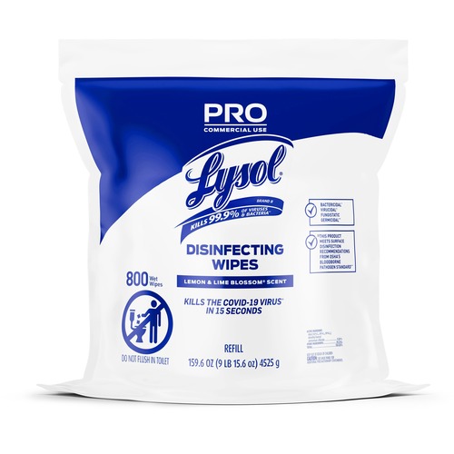 Wipe, Disinfectant, Lemon, Refill