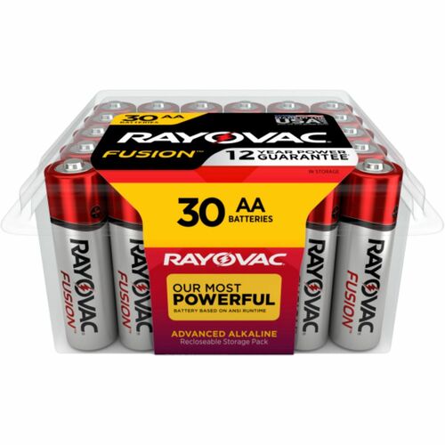 Alkaline Batteries, AA Fusion, Pro Pack, RDSR 30/PK