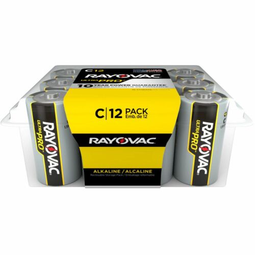 Batteries, Pro, Ultra, C 12/PK