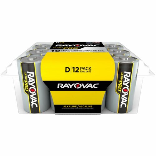 Batteries, Pro, Ultra, D 12/PK