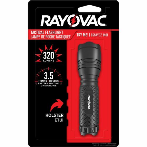 Flashlight, 3 AAA, LED, Black