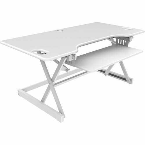 Desk Riser, Adjust, 46", White