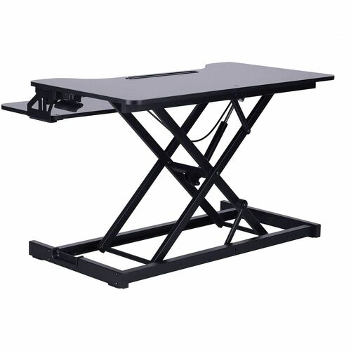 Riser, Desk, Standing, 31" Width, Black